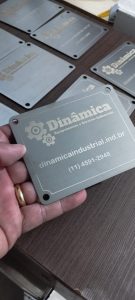 Inox corte e gravação